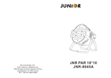 PR Lighting JNR PAR 18x10 User manual