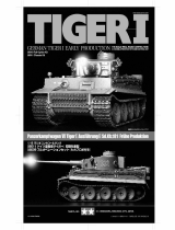 Tamiya 1/16 Tiger I Owner's manual