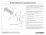 MARK-10 AC1049 Calibration Kit User guide