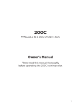 Dogtra 200C Owner's manual