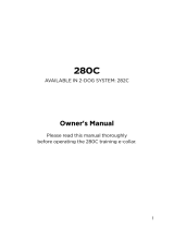 Dogtra 280C Owner's manual