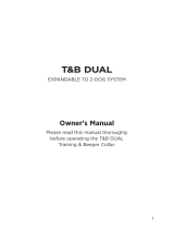 Dogtra T&B DUAL Owner's manual