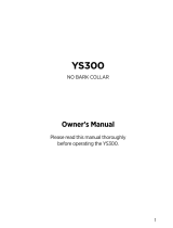 Dogtra YS300 Owner's manual