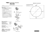 Standard Horizon MLS-300 Owner's manual