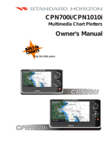 Standard Horizon CPN700i and CPN1010i Owner's manual