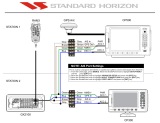 Standard Horizon Wiring CP300 & CP500 to GX2100 Owner's manual