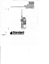 Standard Horizon HX250S Owner's manual