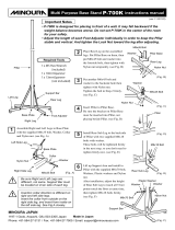 MINOURA P-700K Instructions Manual