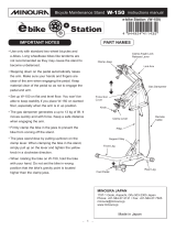 MINOURA W-150 Instructions Manual