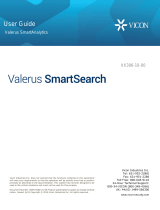 Vicon Valerus SmartAnalytics User guide