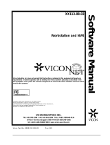 Vicon VMS User manual