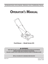 Bolens 11A-074R265 User manual