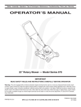 Bolens 11A-074E065 User manual