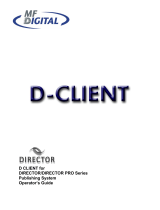MF DIGITALDirector Series D Client