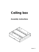 Robe Ceiling box User manual
