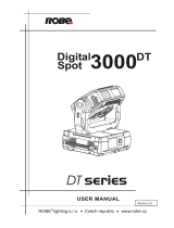 Robe Digital Spot 3000DT User manual