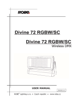 Robe Divine 72 User manual