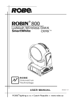 Robe Robin 800 LEDWash User manual