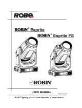 Robe Robin Esprite User manual