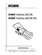 Robe Robin Parfect 150 TW Parfect 150 FW TW User manual