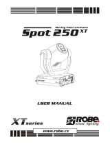 Robe SPOT 250 XT User manual