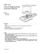 A&D GX-K Series User manual