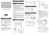 A&D AD-1612 User manual