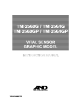 A&D TM-2560GP User manual
