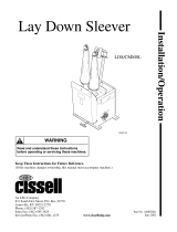 Cissell CMMSL Installation & Operation Manual