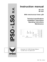 IPSO HF 176 User manual