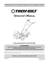 Troy-Bilt Pro-Line FRT User manual