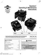 Briggs & Stratton 120000 Quantum 675 Series Owner's manual