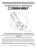 Troy-Bilt 12A446A011 User manual