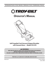 Troy-Bilt 24B070J766 User manual