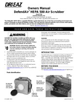 Dri-Eaz DefendAir® HEPA 500 User manual