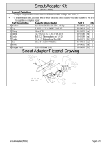 Dri-Eaz Sahara Snout Adapter Kit User guide