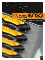 MARKAUDIO ERGO System 1 Owner's manual