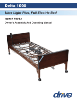 Drive Medical Delta Ultra-Light 1000 Full-Electric Bed Owner's manual