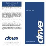 Drive Medical Trapeze Bar Owner's manual