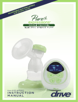 Drive Medical Pure Expressions Single Channel Electric Breast Pump Owner's manual