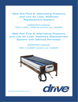 Drive Medical Med-Aire Plus 8" Alternating Pressure and Low Air Loss Mattress System Owner's manual