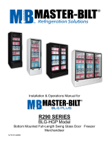 Master-Bilt BLG Plus Series Glass Door Merchandisers User manual