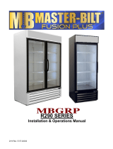 Master-BiltFusion Plus MBGRP-HG-SL Series Merchandisers-R290 Models
