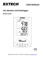 Extech Instruments CO220 User manual