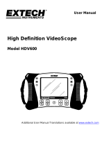 Extech Instruments HDV620 User manual