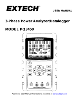 Extech Instruments PQ3450-30 User manual