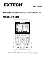 Extech Instruments PQ3470 User manual