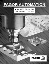 Fagor CNC 8025 M OEM User manual