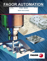 Fagor CNC 8035M User manual