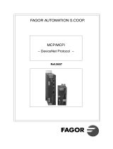 Fagor DEVICENET protocol (MCP-MCPi) User manual